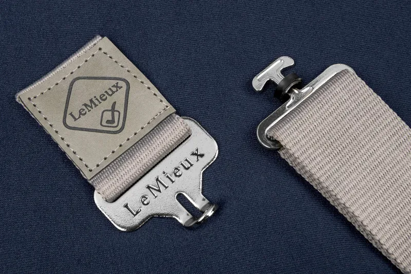 LeMieux Arika Jersey-Tek Fleece Rug in Navy-7